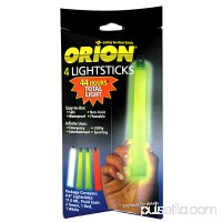 ORION LIGHTSTICKS - 4 PACK - 2 GREEN, 1 WHITE AND 1 RED   
